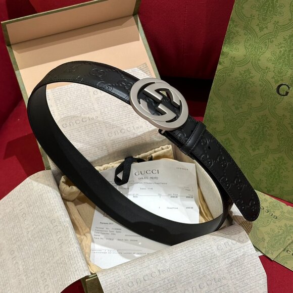 Gucci Men's Black Belt - Picture 4 of 4